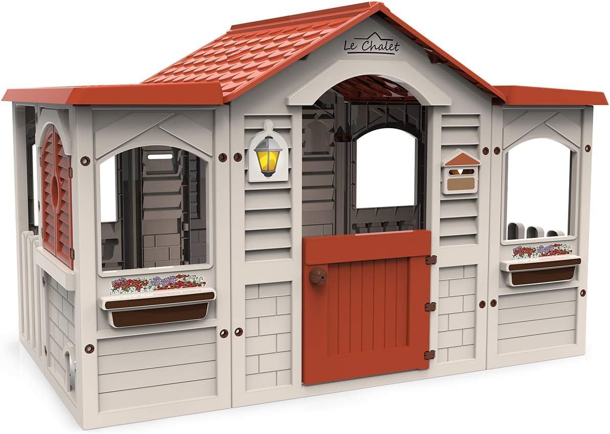 Kids Outdoor Playhouse - Le Chalet Grand Cottage Playhouse for