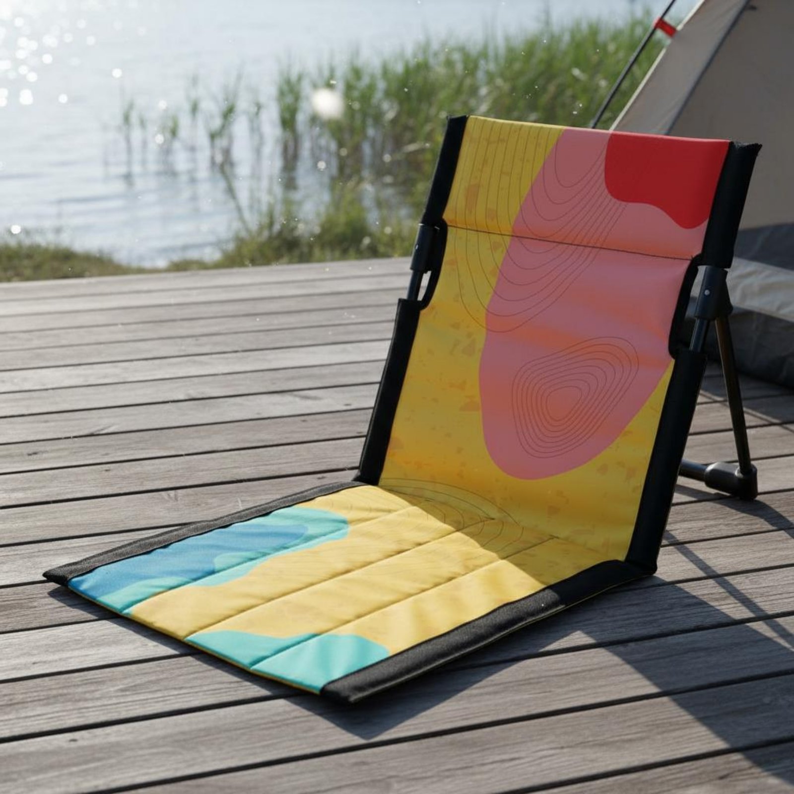Folding Beach Chair Portable G - Kids Outdoor Foldable Chair ulasan dan harga