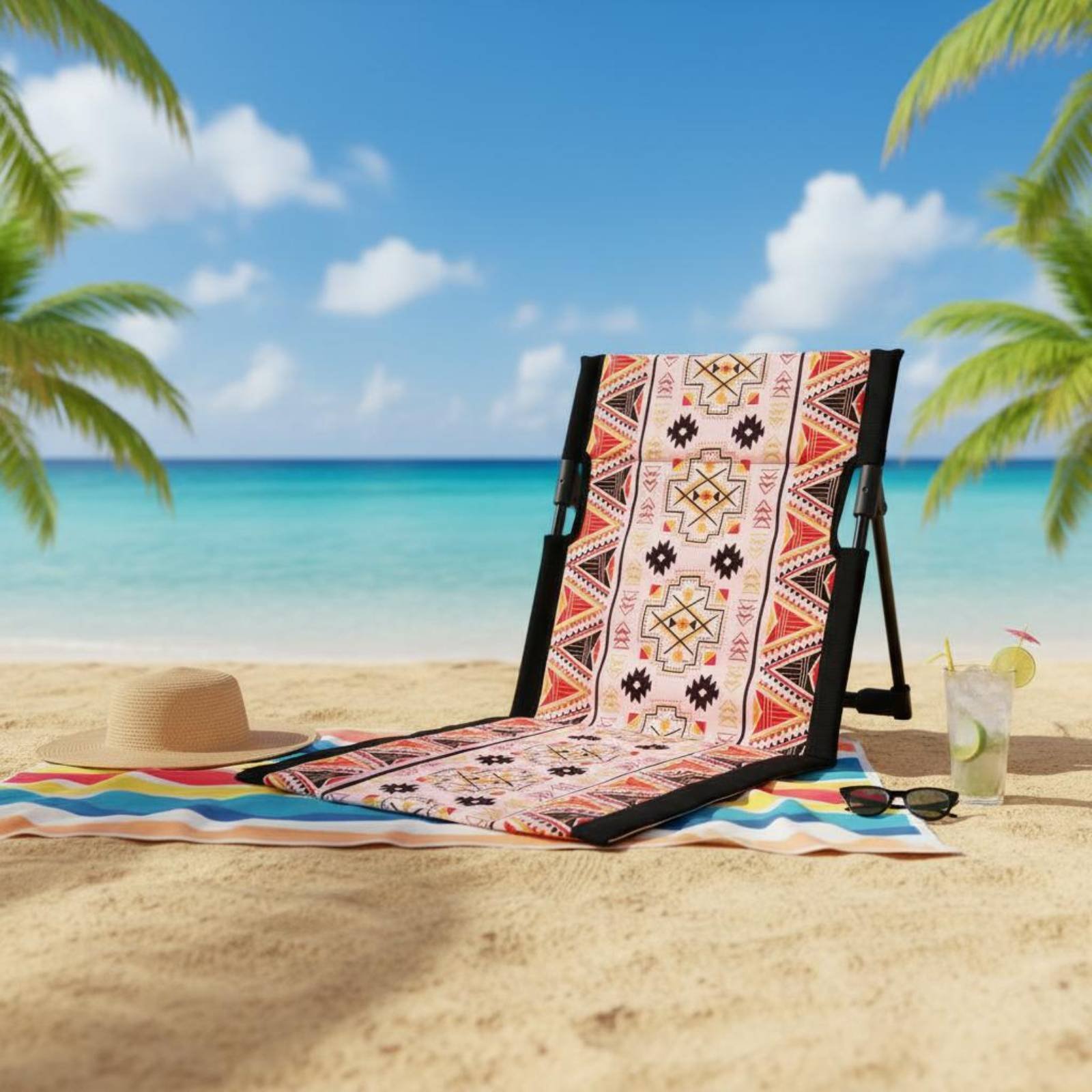 Folding Beach Chair Portable G - Kids Outdoor Foldable Chair ulasan dan harga