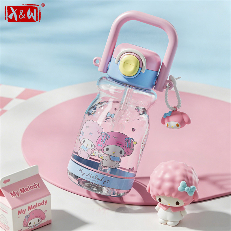 X&W Sanrio Kuromi Water Cup 65 - Outdoor Kid Friendly ulasan dan harga