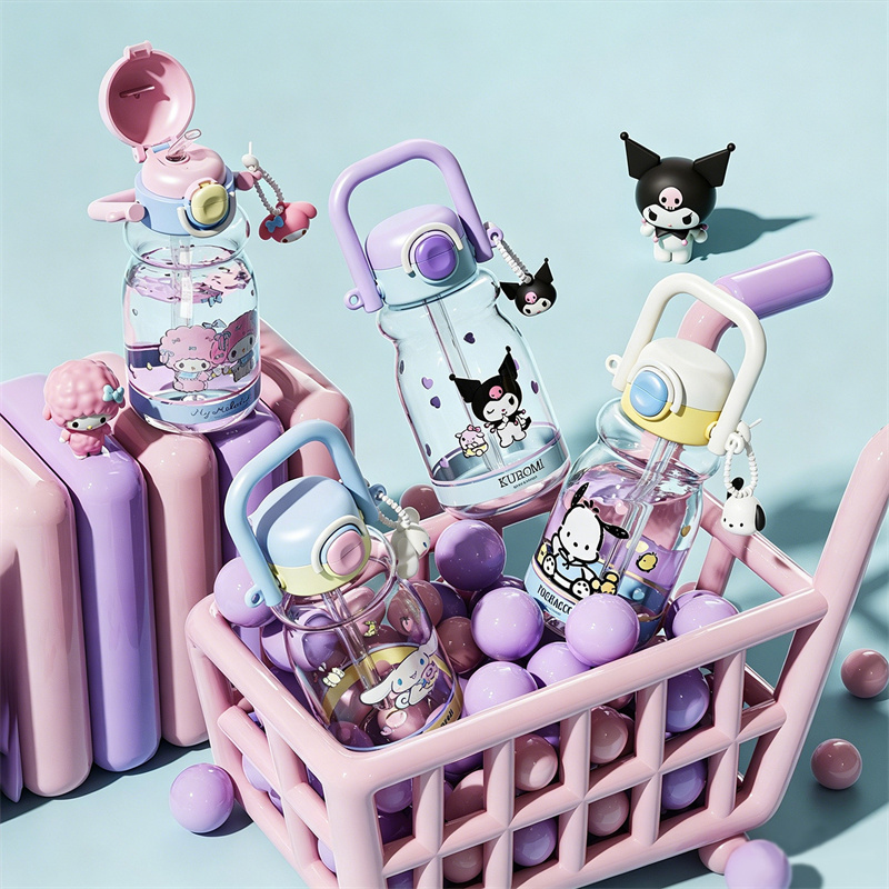 X&W Sanrio Kuromi Water Cup 65 - Outdoor Kid Friendly ulasan dan harga