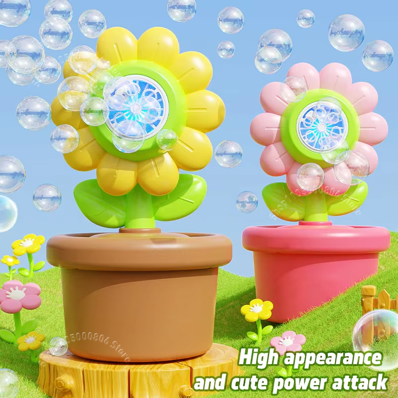 New Sunflower Bubble Machine F - Bubble Sword Wand ulasan dan harga