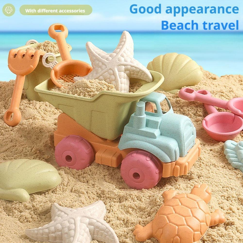 7Pcs Beach Sand Toys Set for C - Kids Outdoor Entertainment ulasan dan harga