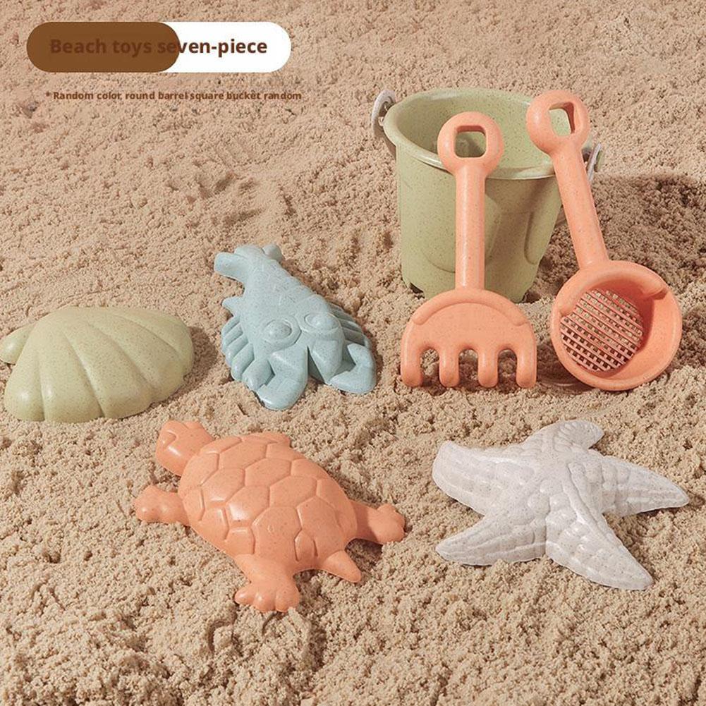 7Pcs Beach Sand Toys Set for C - Kids Outdoor Entertainment ulasan dan harga