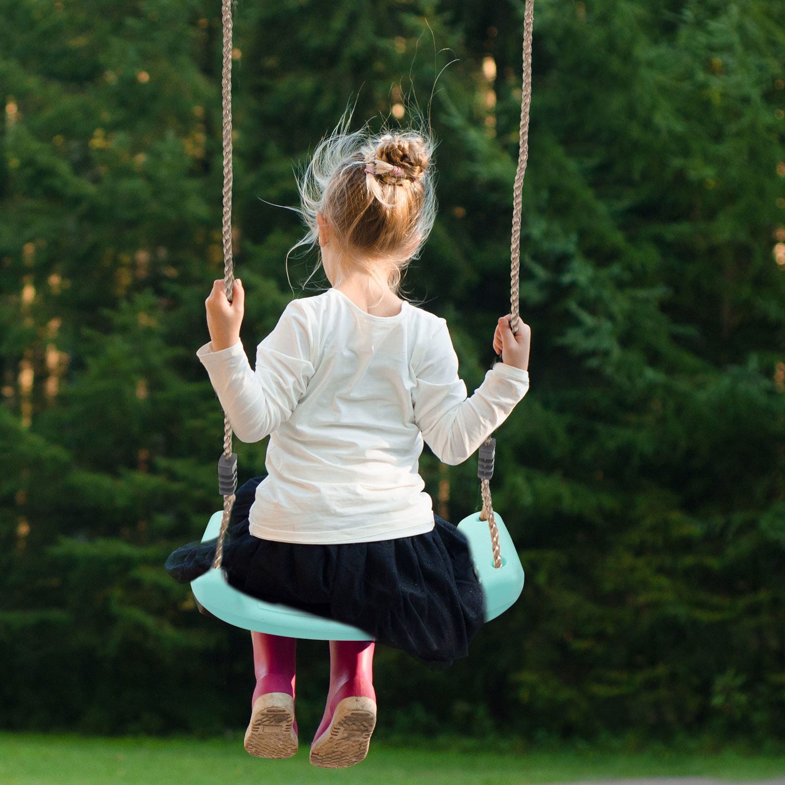 Children Hanging Chair Plastic - Kids Outdoor Swing Chair ulasan dan harga