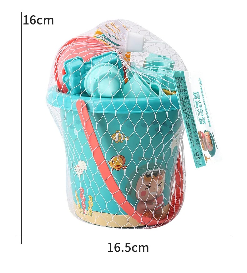 18PCS Beach Toy Set Bucket Sea - Kids Outdoor Mud Kitchen ulasan dan harga