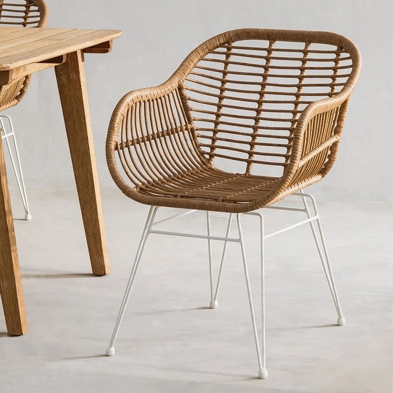 MOMO Ins Rattan Outdoor Balcon - Kids Outdoor Dining Table ulasan dan harga