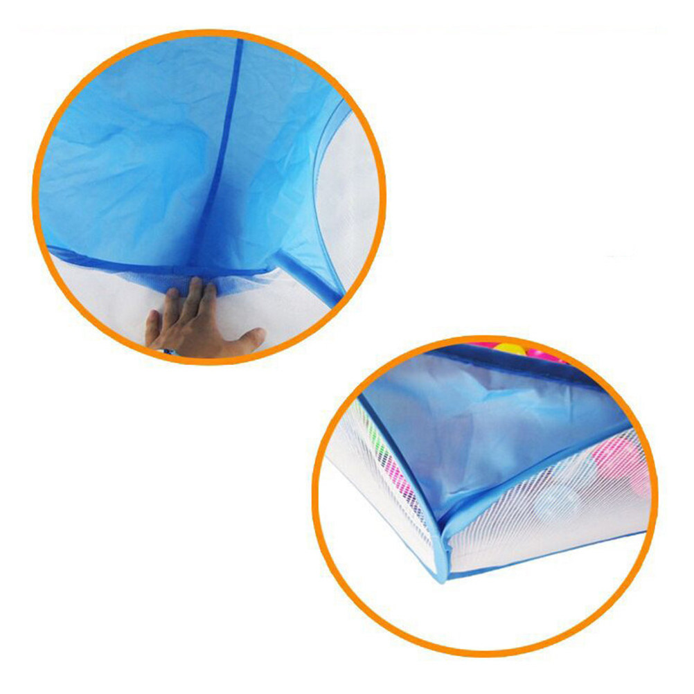 1Pcs Blue Foldable Playpen Oce - Kids Outdoor Playhouse ulasan dan harga