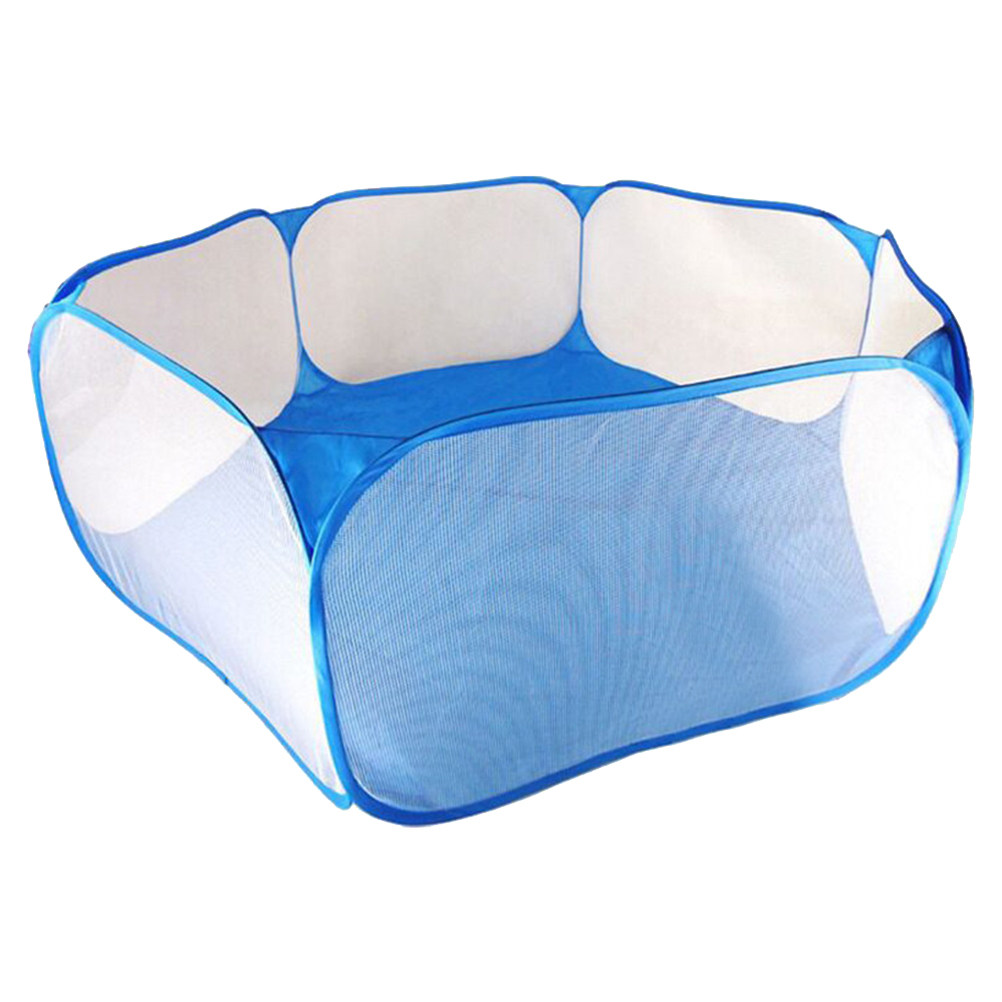 1Pcs Blue Foldable Playpen Oce - Kids Outdoor Playhouse ulasan dan harga