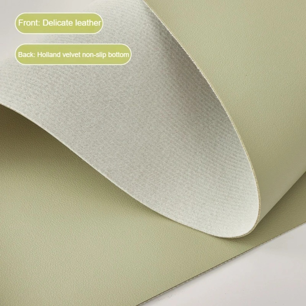 1PC PU Leather Table Mat, Wate - Kids Outdoor Dining Table ulasan dan harga