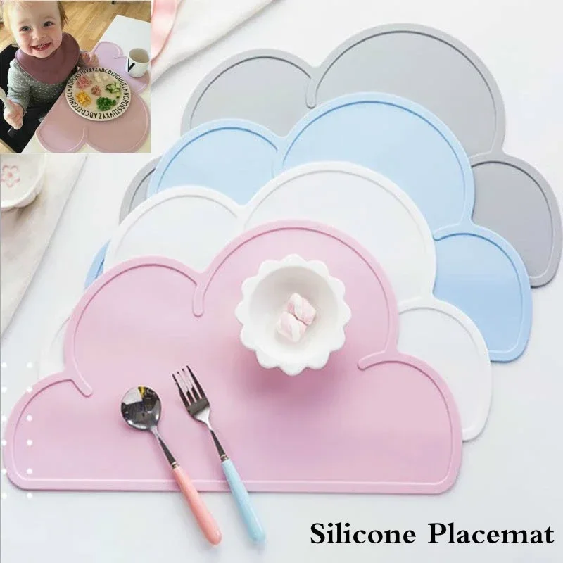 Cloud Shape Placemat Kids Plat - Kids Outdoor Dining Table ulasan dan harga