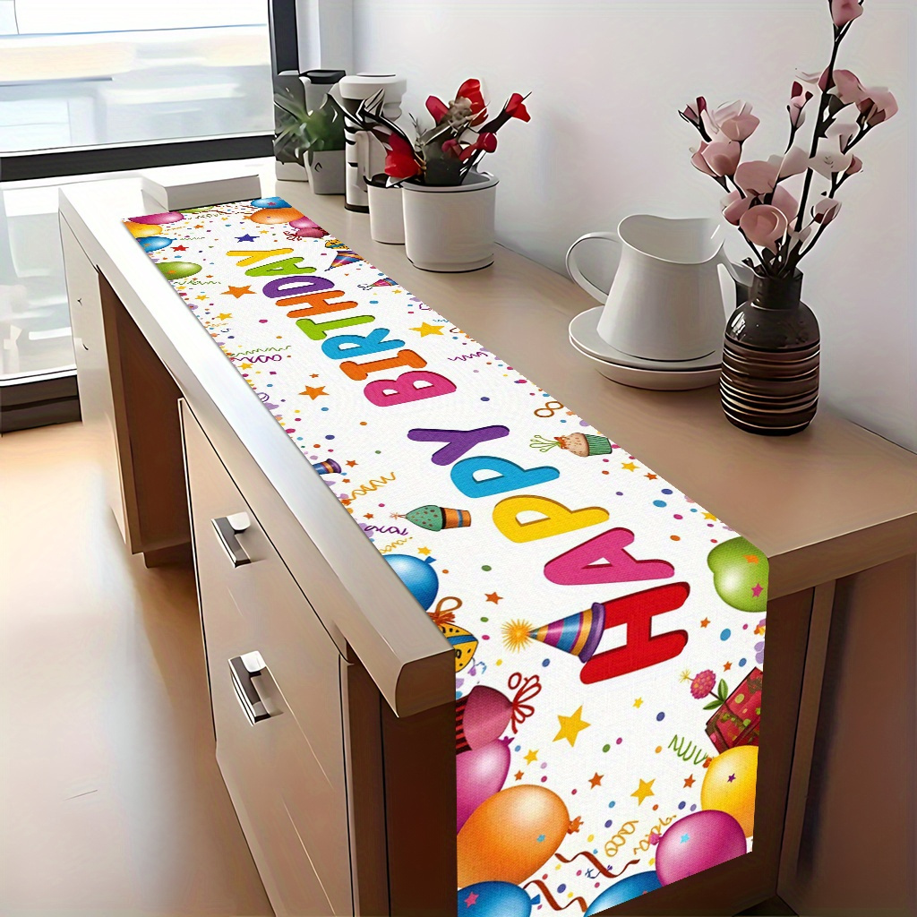Birthday Celebration Poster Ta - Kids Outdoor Dining Table ulasan dan harga