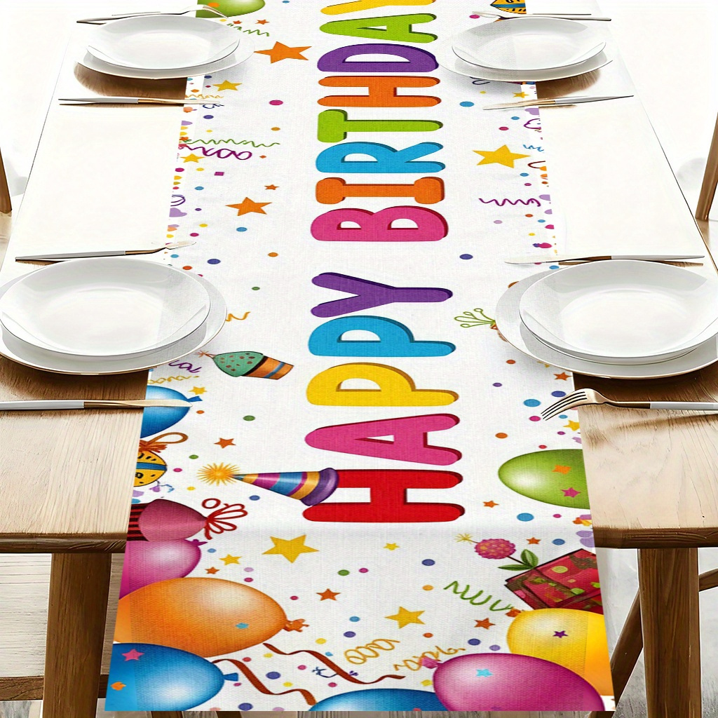 Birthday Celebration Poster Ta - Kids Outdoor Dining Table ulasan dan harga