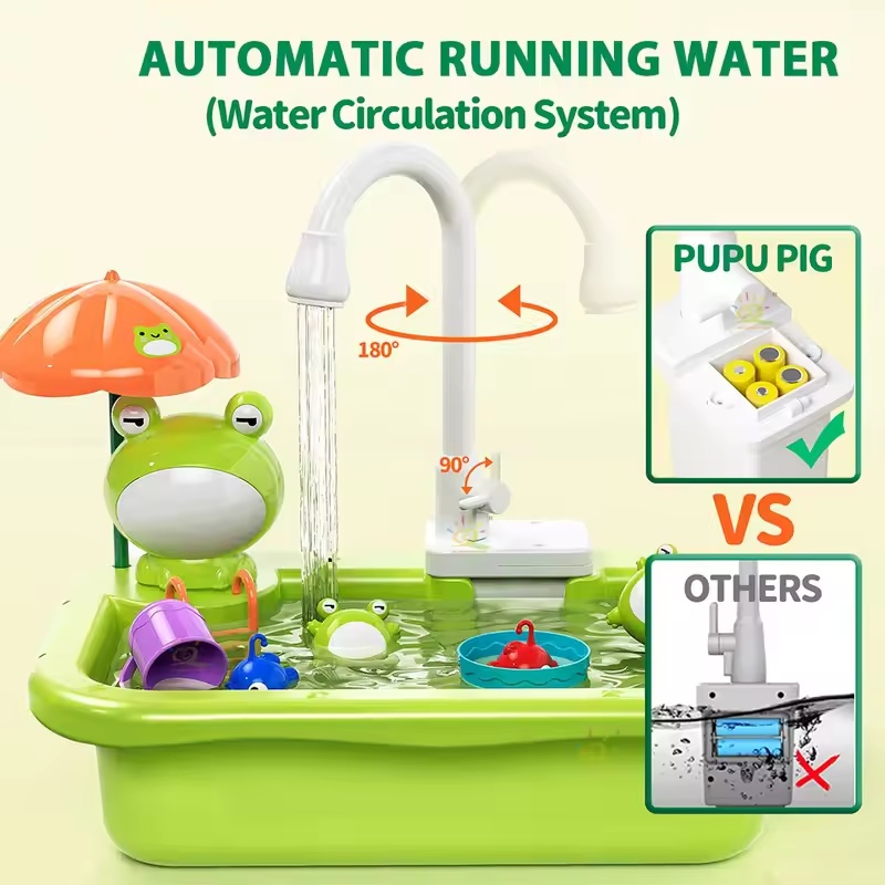 New Kids Kitchen Sink Electric - Kids Outdoor Mud Kitchen ulasan dan harga