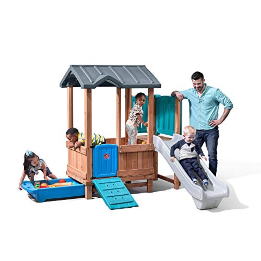 Woodland Adventure Playhouse & - Kids Outdoor Playhouse ulasan dan harga