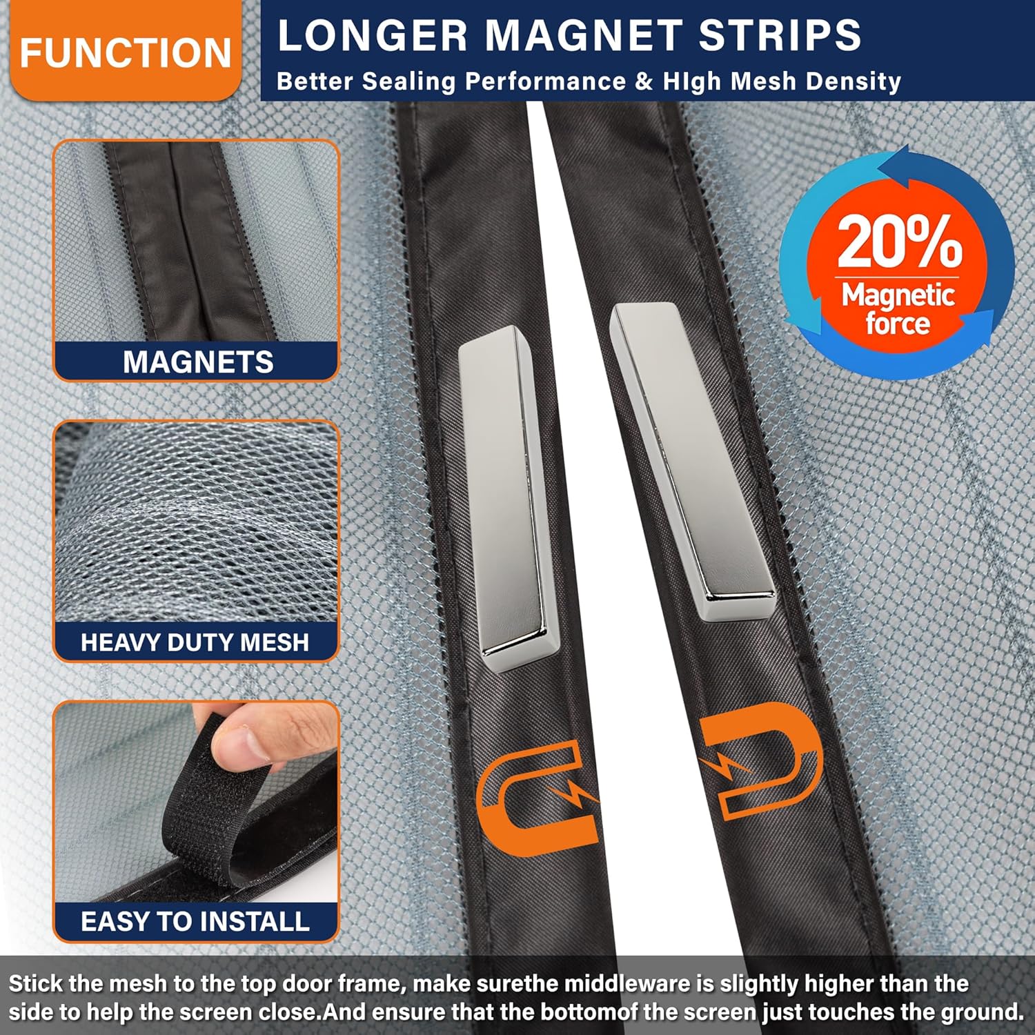 Magnetic Screen Door，Screen Do - Outdoor Kid Friendly ulasan dan harga