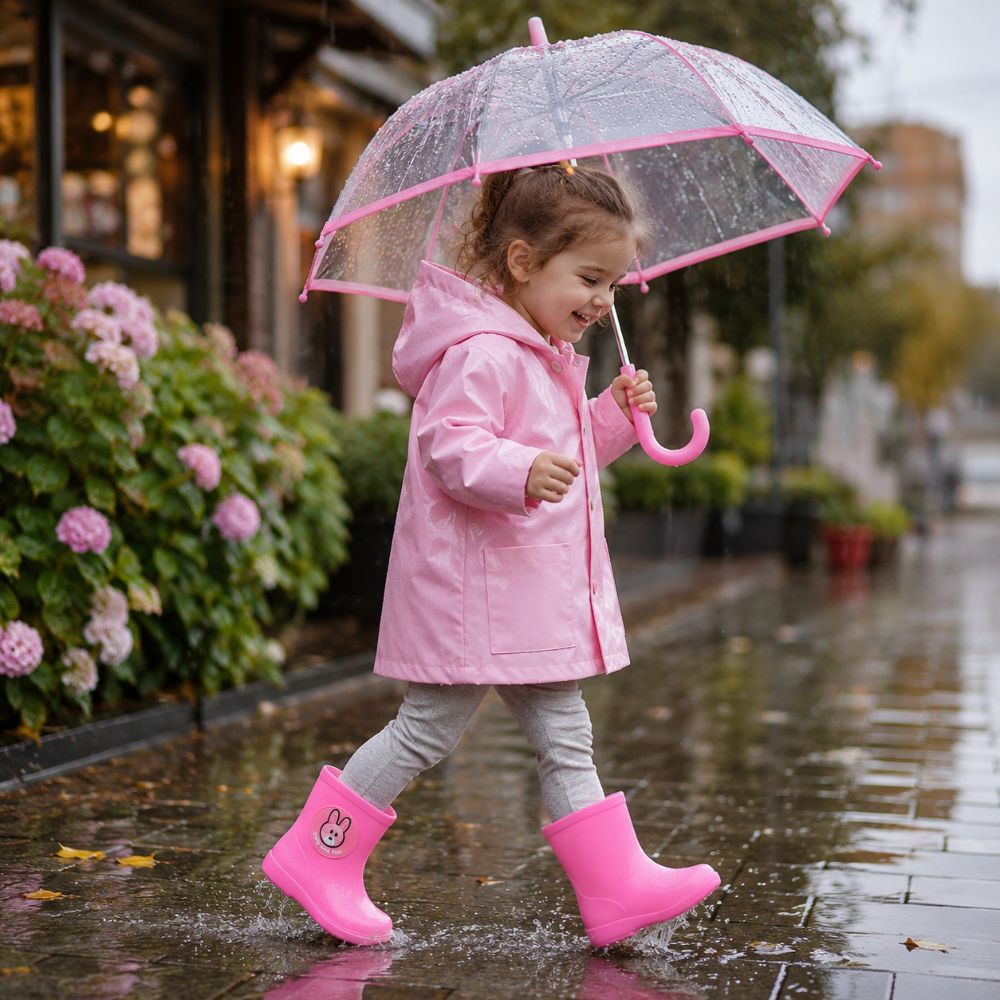 Non-slip Children's Short Rain - Kids Outdoor Boots ulasan dan harga
