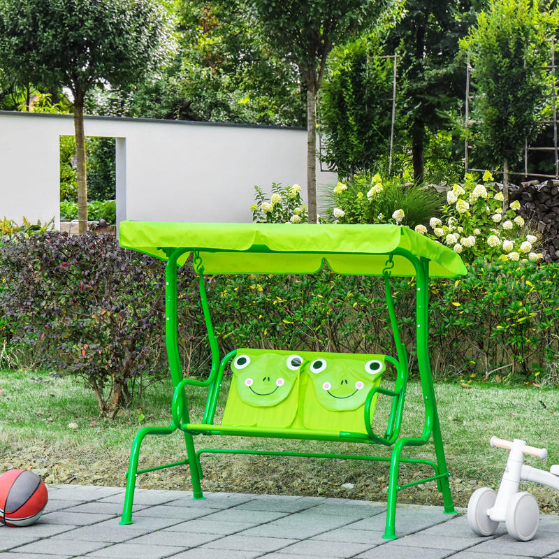 Outsunny Kids Patio Swing, Adj - Kids Outdoor Swing Chair ulasan dan harga