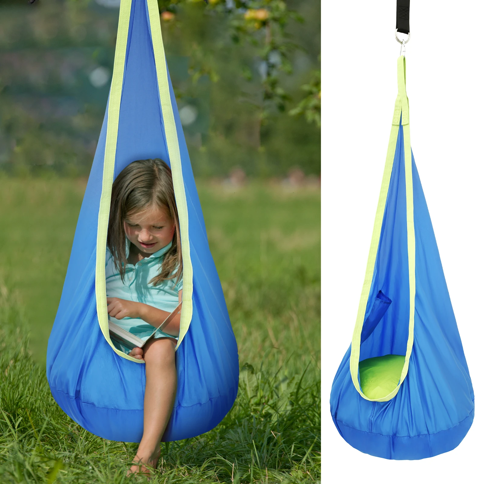Chair Sensory Swing Chair Kids - Kids Outdoor Swing Chair ulasan dan harga