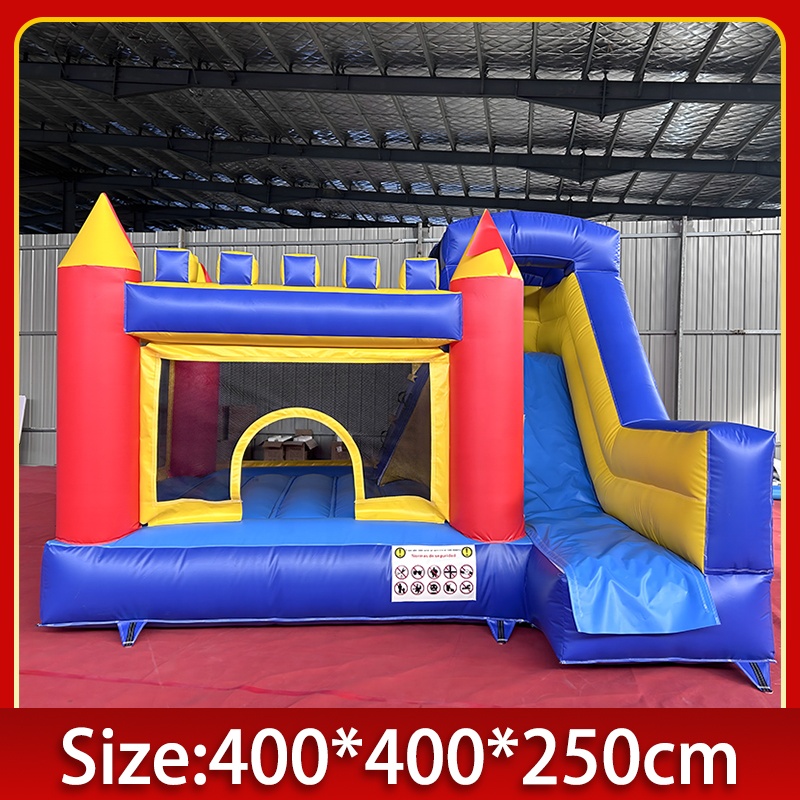 4m x 4m Inflatable Bounce Hous - Kids Outdoor Playhouse ulasan dan harga