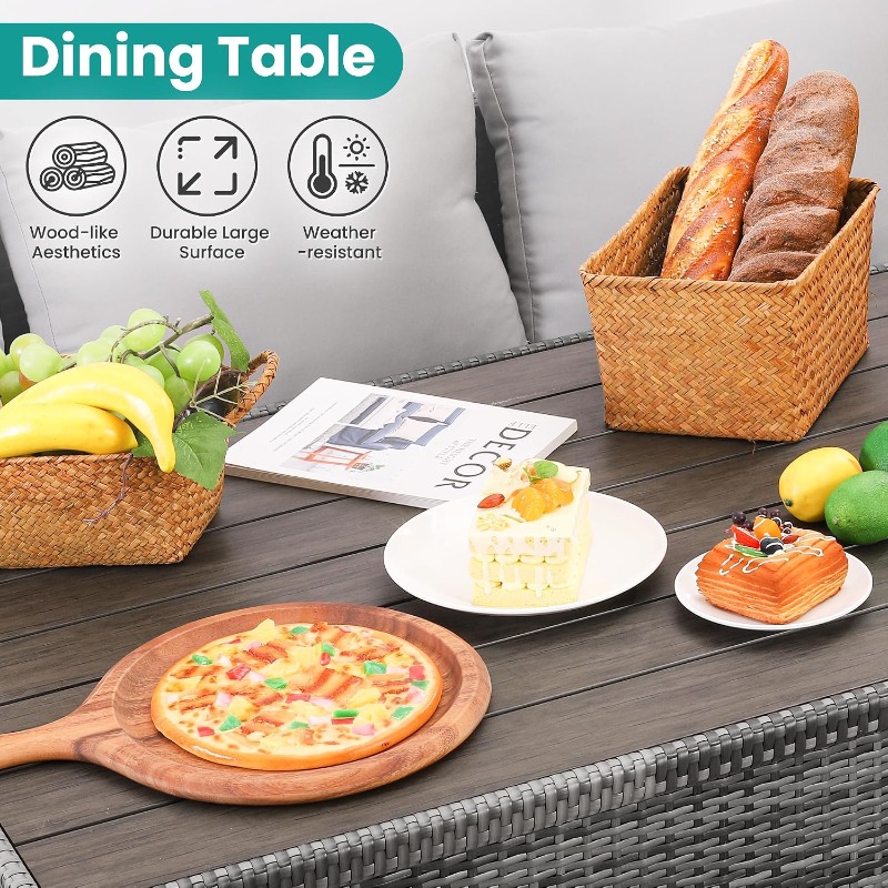 Wumiokio Patio Furniture Set,  - Kids Outdoor Dining Table ulasan dan harga
