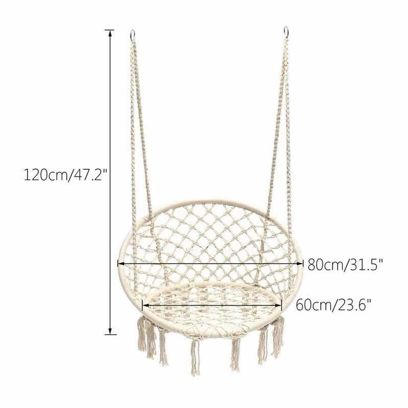 2025 Nordic Garden Handmade Kn - Kids Outdoor Swing Chair ulasan dan harga